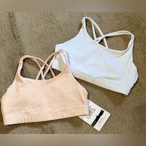 NWT Athleta Girl Upbeat Sportsbra 2.0 Bundle SZ Large